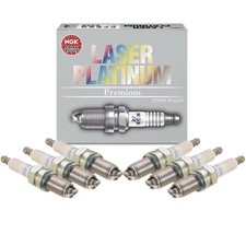 For 6pcs X NGK For BMW E46 M3 E36 Z3 Roadster Spark Plugs Double Platinum 7415