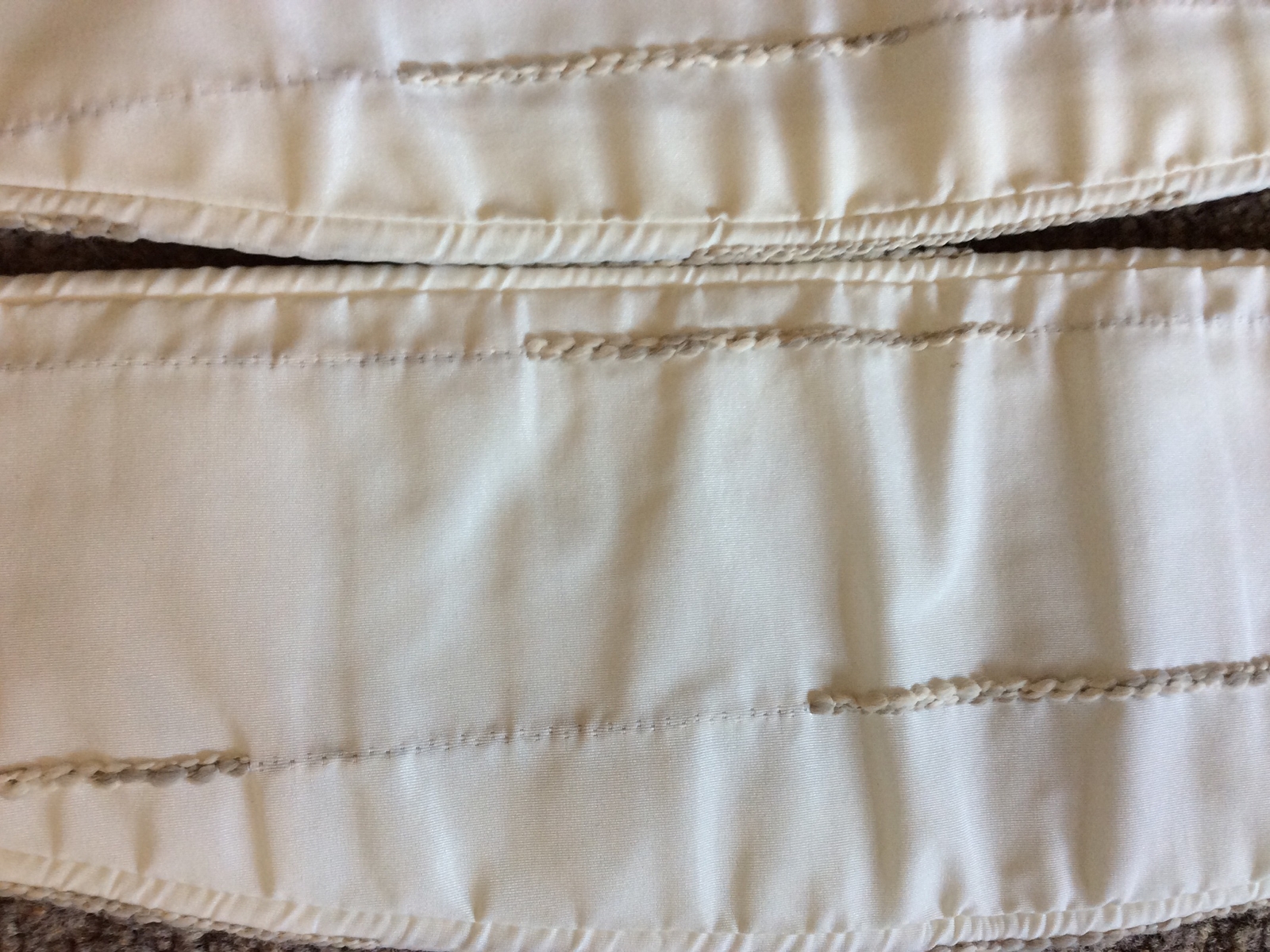 1 PAIRS OF CURTAIN TIEBACKS QUALITY DESIGNER John Lewis CREAM eBay