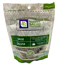 Sage Tea Salvia Herbal Infusion Tea 25g Salvia officinalis Zip lock