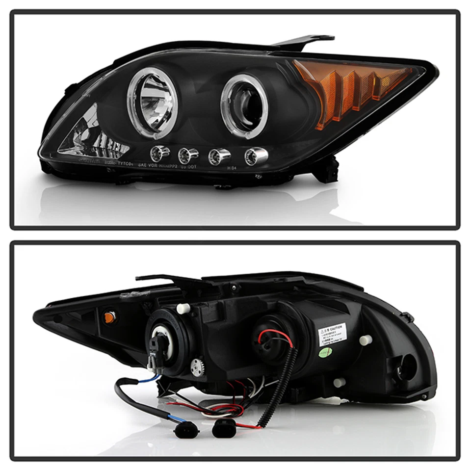 Faros proyectores Spyder Signature LED Halo negros para Scion TC 2008-2010 Foto 2 de 4