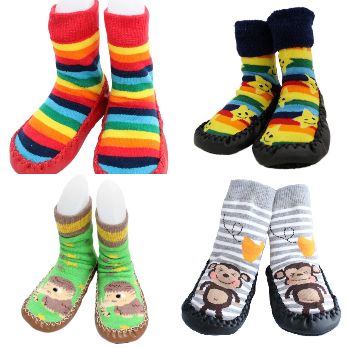Baby moccasin socks hotsell