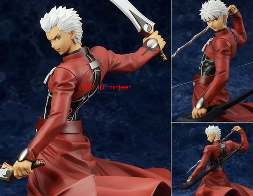 FGO Fate/stay Night Archer Red A Action Figures Model Toys Statue Resin Collect - Picture 2 of 3