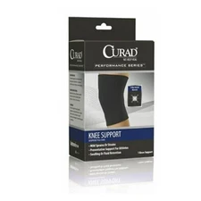 Medline CURAD Neoprene Pull Over Knee Supports with Closed Patella