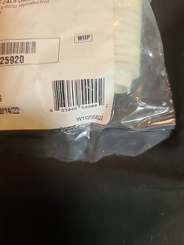 W11025920 OEM Whirlpool Dryer Leveling Feet Pack of 4 New - Picture 4 of 4