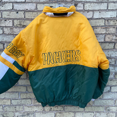 Vintage 90s Starter S1 Green Bay Packers Jacket Men's 2XL NFL
