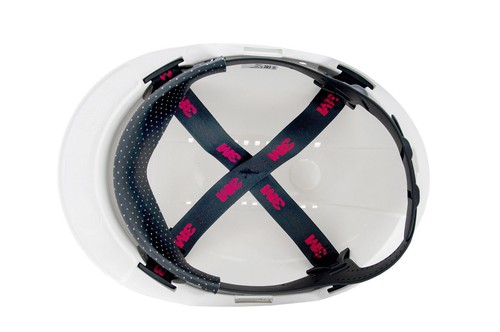 Bauhelm Schutzhelm 3M H700C WEIß Arbeitshelm Sicherheitshelm 3M™ Kopfschutz - Bild 5 von 6