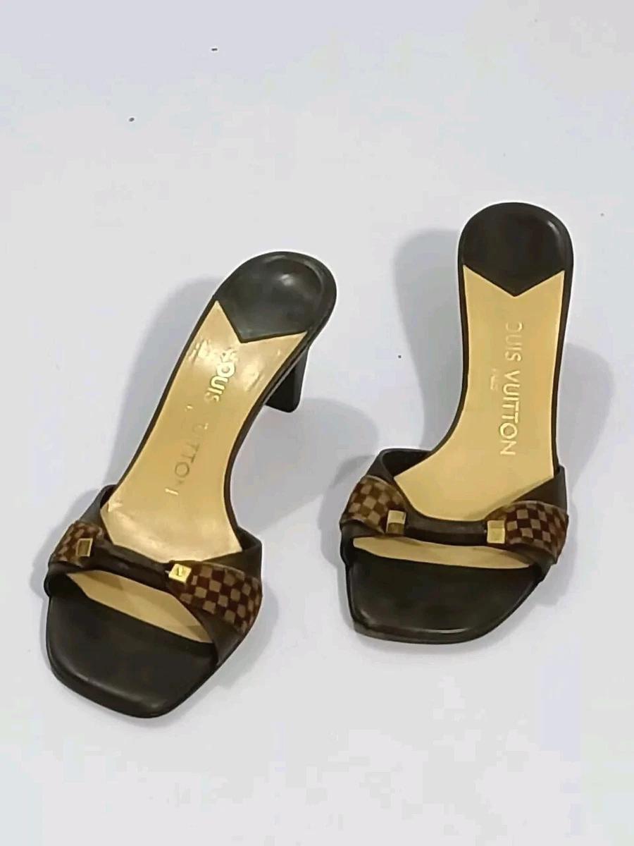 Louis Vuitton Kitten Slide Sandals for Women for sale | eBay