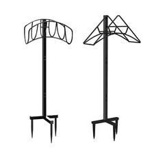 Garden Hose Holder Freestanding Water Hose Pipe Holder Heavy Duty Hose Hanger