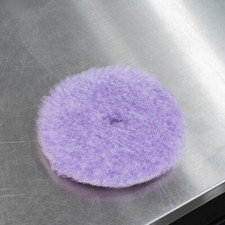 Lake Country Purple Foamed Wool Cutting Pad 5.25 For 5 Backing Plate