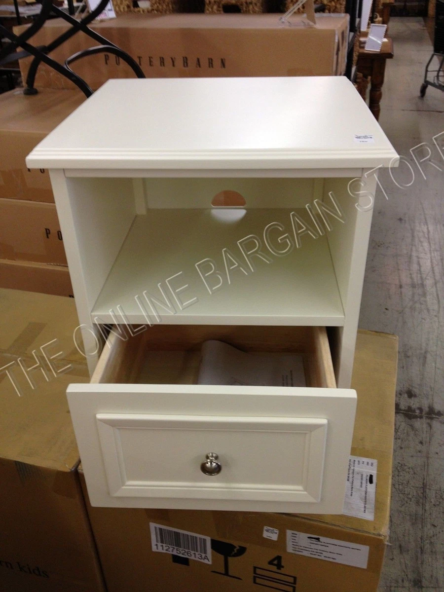 Pottery Barn Kids Fillmore Nightstand bedside end coffee table