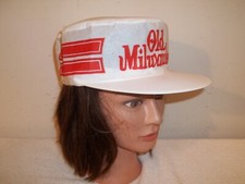 Vtg UNWORN OLD MILWAUKEE BEER TYVEK PAINTERS CAP HAT