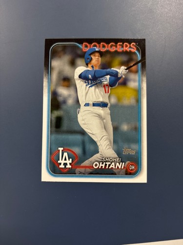 SHOHEI OHTANI Team Set Variation 2024 Topps LAD-3 Los Angeles Dodgers