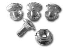 4 Pack Carriage Bolts Nuts for 731-1033 Shave Plate Scraper Bar