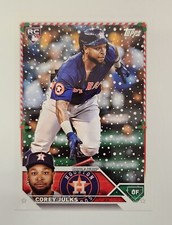 2023 Topps Holiday Corey Julks Rookie RC #H137 Houston Astros