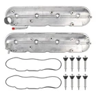 Aluminum Engine Valve Cover for Chevy Silverado GMC Sierra 4.8L 5.3L 5.7L 99-08
