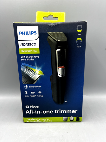 Philips Norelco Multigroom 3000 All-in-One Trimmer 13 Piece USED | eBay