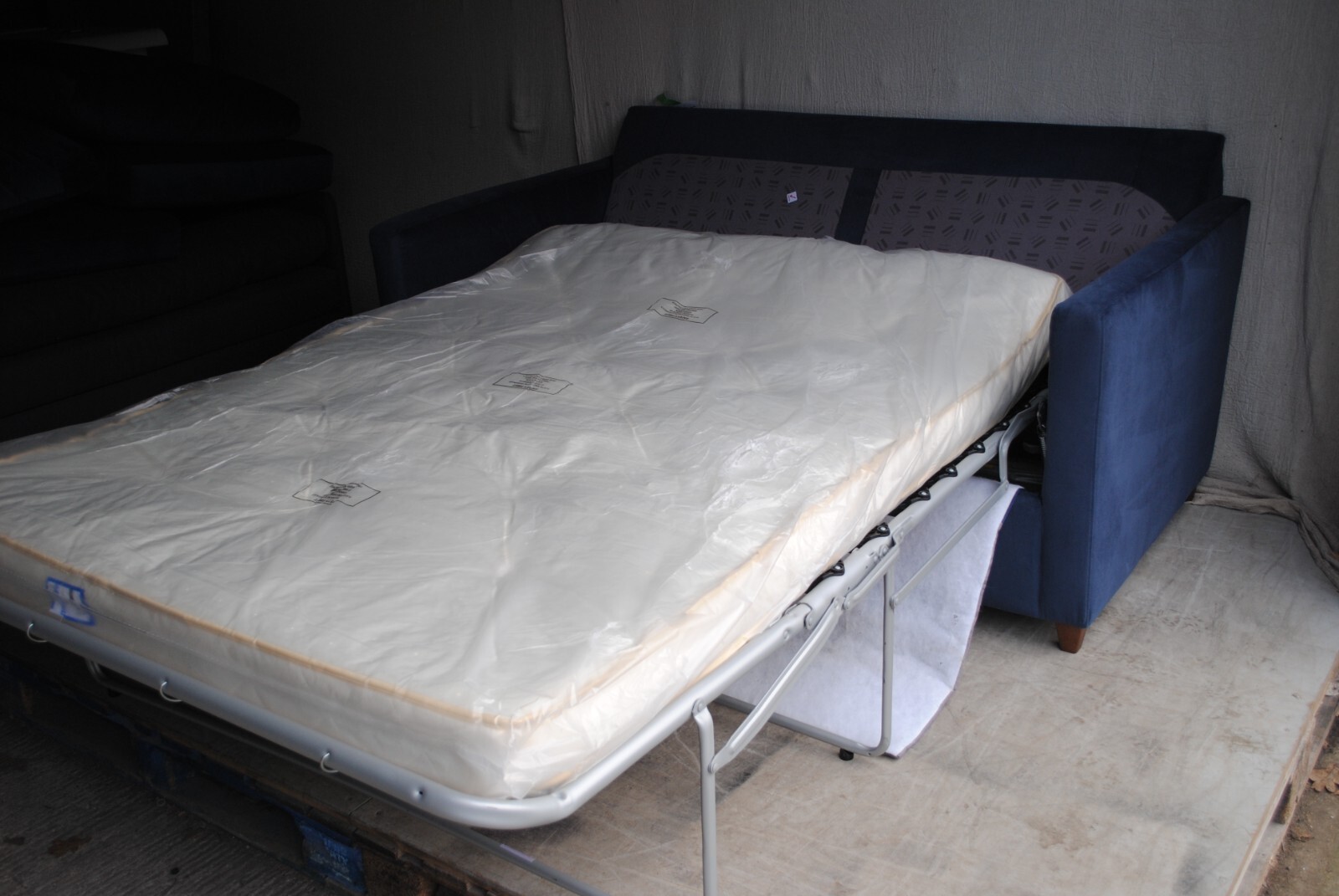 New John Lewis Bailey Double Sofa Bed Harriet Midnight *Delivery