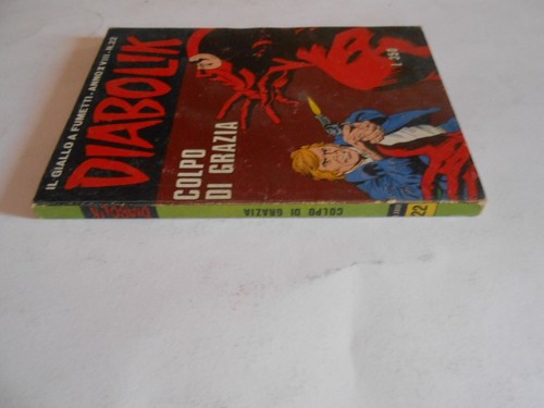 DIABOLIK anno XVIII n.22 COLPO DI GRAZIA-ed.ASTORINA 1979 - Imagen 2 de 3