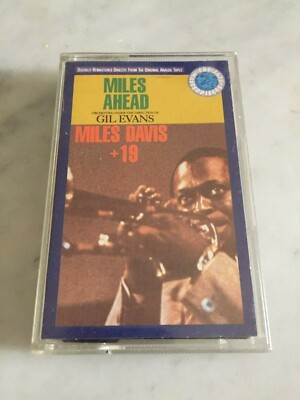 JAZZ MILES DAVIES + 19 ''MILES AHEAD'' DIRECTION BY GIL EVANS CHROMO TAPE ITALY