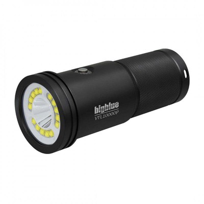 Big Blue - 10000 Lumen Wide Beam + 1300 Lumen Spot Beam - Black