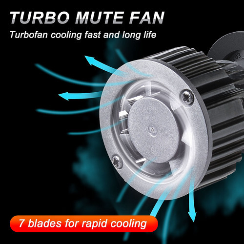 For Hyundai Elantra 2017-2018 4x Combo LED Headlight High Low Beam Bulbs 6000K - Picture 10 of 14