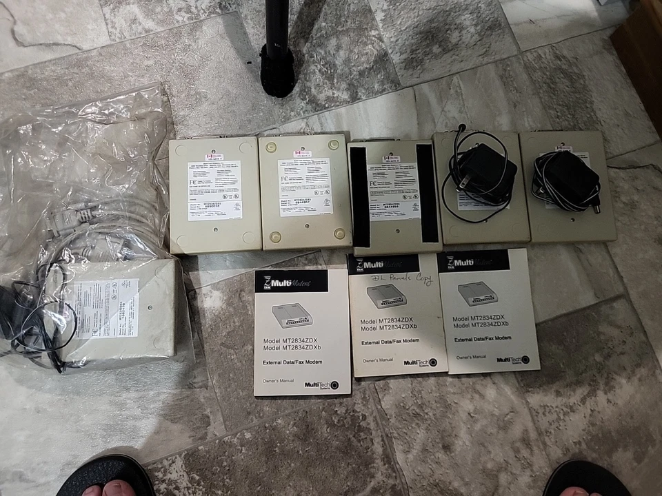 MultiTech Systems MT2834ZDXB 33.6 Kbps Data/Fax Modem Lot - Image 4 of 4