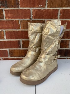 guess metallic boots