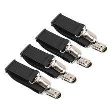 4PCS Boot Clips Adjustable Boot Straps Multifunctional Elastic Non Slip Pant HPT
