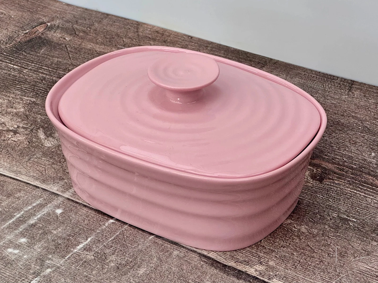 Sophie Conran Pink Butter Dish