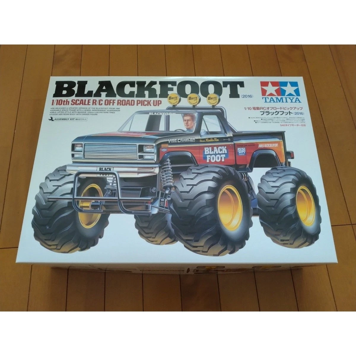 TAMIYA BLACKFOOT タミヤブラックフット 1/10 RCカー未組立 TAMIYA