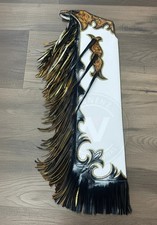 Rodeo Leather Bull Riding Chaps  Western Cowboy Rodeo Gear   Custom Design