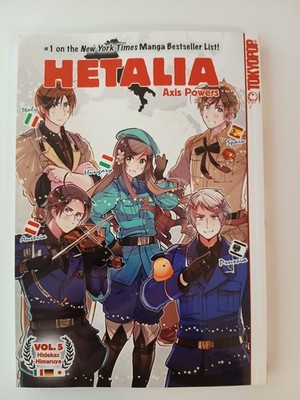 Hetalia: Axis Powers, Volume 5 - English Manga First Tokyopop Printing