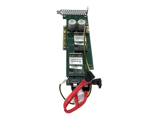 32GB MSATA 2 Port 303-383-002A-00 EMC PCIe Card 2x M-Key SSD w/ Cables NIC - Picture 4 of 8