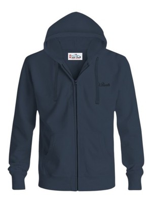 Saint Barth Men's Navy blue Zip-up hoodie Size M