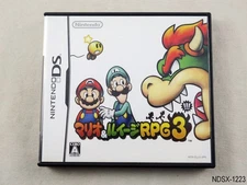 Mario & Luigi RPG 3 Nintendo DS Japanese Import NDS Bowser's Inside Story JP Ver