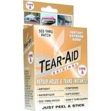 Tear Repair Type "A" Fabric Tear Aid.