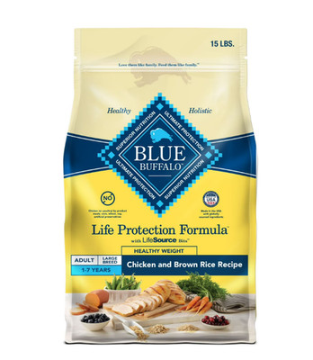 Life Protection Formula Healthy Weight Adult Dry Dog Food, Chicken, 15 lb Bag