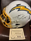 Melvin Gordon Signed Chargers Full Size Riddell Speed Replica Helmet- GSE COA