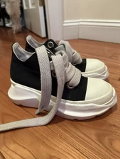 rick owens drkshdw abstract low sneakers