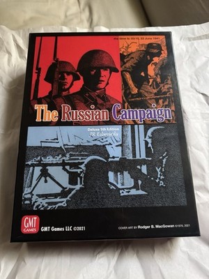 Russian Campaign Deluxe 5th Edition With Paper Maps GMT