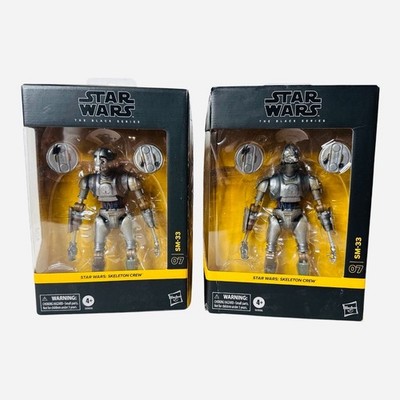 Star Wars Black Series SM-33 Skeleton Crew Damage box Lot of 2 Action Figure