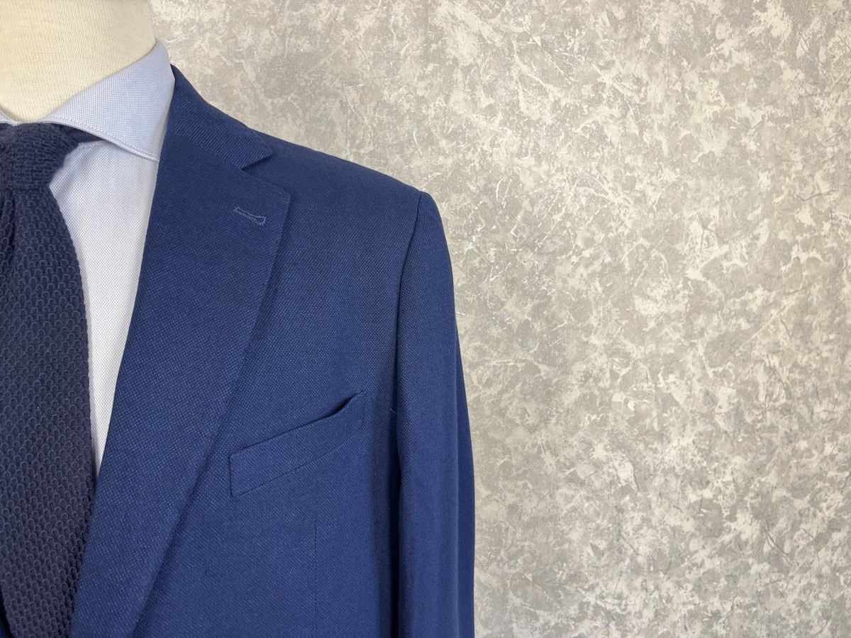 月曜日SALE！Maestri Sartoriali イタリア　3L Linea Sartoriale Milano 80% Wool / 20% Cashmere Blazer Size
