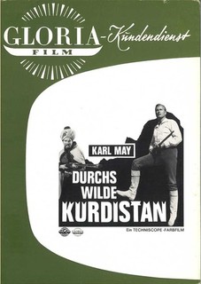 Mappe Gloria CCC Film Karl May Durchs wilde Kurdistan mit Kleinplakat Vorlagen