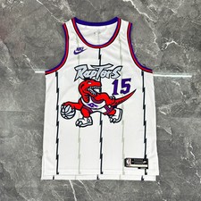 Toronto Raptors Retro White - Vince Carter