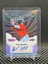 Kyle DeBarge 2025 Leaf Vivid - Pure Imagination Auto Silver   #1/3 Twins