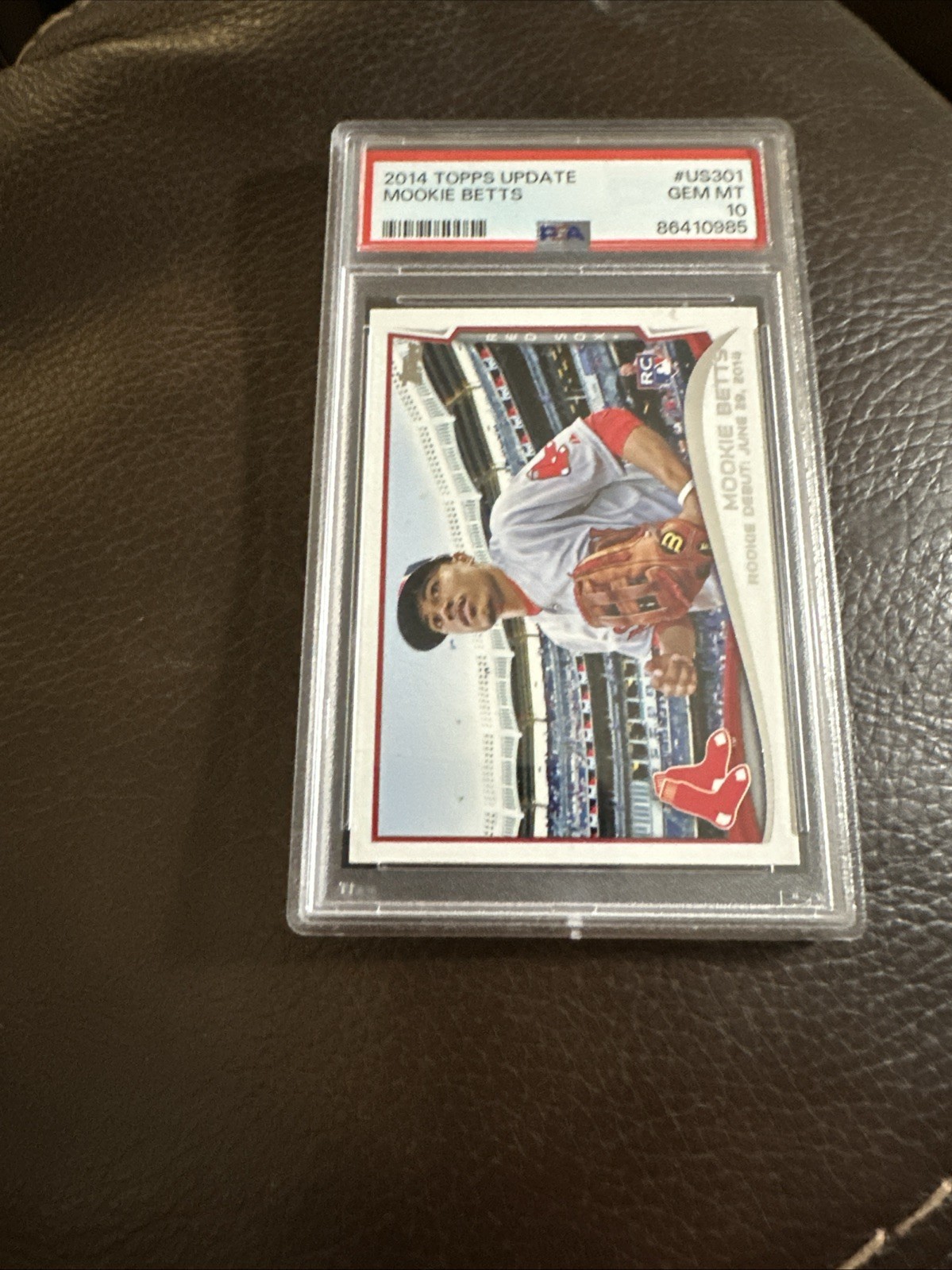 2014 Topps Update Series - Rookie Debut Mookie Betts #US-301 (RC)