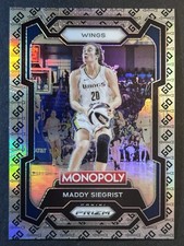 2024 Panini Monopoly Prizm WNBA Maddy Siegrist Go Space Prizm #59