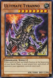 Ultimate Tyranno BP02-EN045 Battle Pack 2: War of the Giants 1st Edition Rare