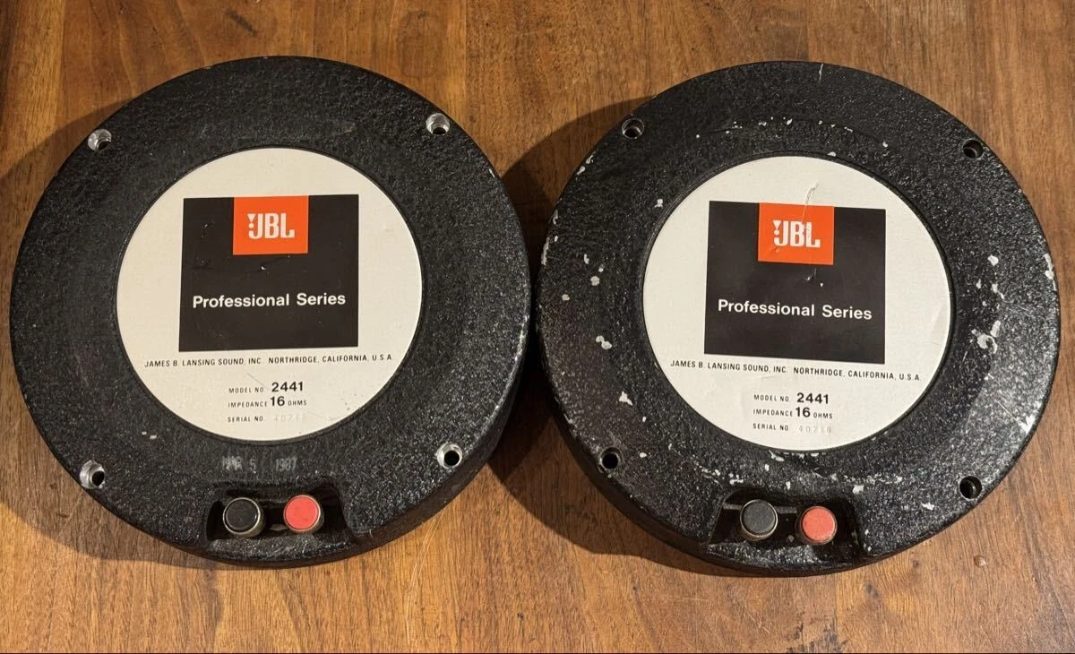 JBL 2440スピーカー2385ホーン Jbl 2440 Driver Indiana Vintage Speakers for sale | eBay