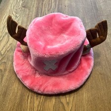 Chopper pink hat cross embroidery